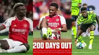 Bukayo Saka And Timber Latest Ahead Of Brighton's Game// Thomas Partey's Contract Situation