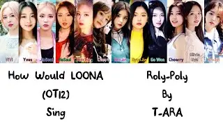 How Would LOONA (OT12) Sing T-ARA - Roly-Poly?