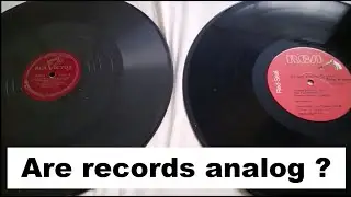 Are Records pure analog sound ?
