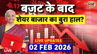 Stock Market Updates Budget 2026 Live: Nirmala Sitharaman | Budget 2026 Stocks | CNBC Aawaz