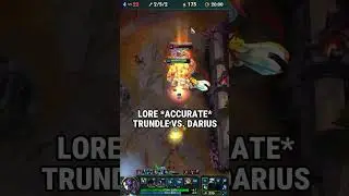 Lore Accurate Trundle vs Darius Matchup #leagueoflegends #trundle #riotgames #leagueoflegendsmemes