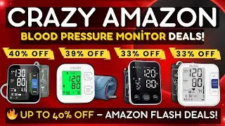 Amazon&rsquo;s BIGGEST Blood Pressure Monitor Deals of 2025 ❤️🔥 Up to 40% OFF