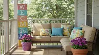 Front Porch Dreams: Creative Decor Ideas for a Welcoming Home