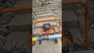 when you have to mow grass on slopes