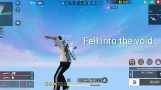 What happens when you fall into the void in free fire max?