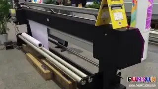 Galaxy UD3212LD eco solvent printer, with two Epson DX5 head, 1440dpi printing, high quality