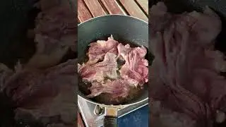 Cooking fresh mouse meat - start hot 🍗🔥#food #bbqmeat #southeastasian #cooking