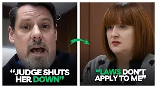 Karen Sovereign Citizen Threatens the Court &mdash; Judge Shuts Her Down Instantly 🔥