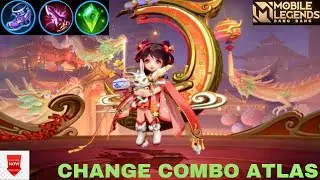 COMBO CHANG&rsquo;E & ATLAS 🔥 BEST BUILD CHANG&rsquo;E TERSAKIT 2023 - MLBB
