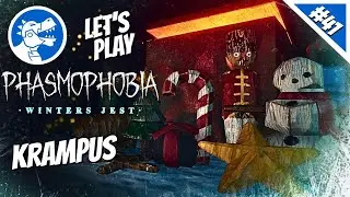 Phasmophobia Winters Jest #41 | Неожиданная охота на Крампуса | Кооперативный многопользовательск...