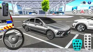 New Sedan Hyundai Sonata in Bus Terminal Parking - 3D Driving Class - GamePlay Android ios 2025
