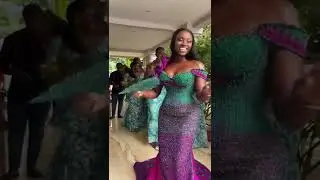 Beaded kente Dress ; Bead tutorial