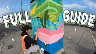 The ULTIMATE Guide to Painting a Utility Box ⚡