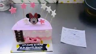 beautiful 1/2 birthday cake design #cakejunkie #foodie #cakejunkie #tredingshorts #foodie #cakedeco