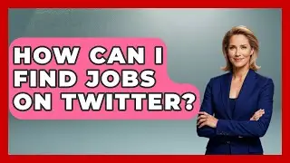 How Can I Find Jobs On Twitter? - Job Success Network
