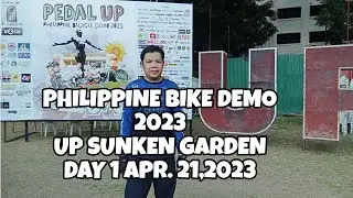 PHILIPPINE  BIKE  DEMO  2023  UP  SUNKEN GARDEN  APRIL  21,   2023