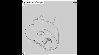 Timelapse Drawing : Aquarium_escape_Daily_Spitpaint #shorts #art #dailyspitpaint
