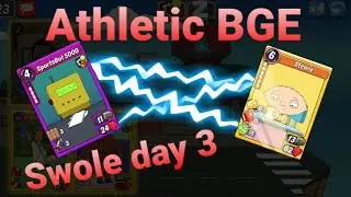 athletic BGE is here | Swole club day 3 | Animation Throwdown