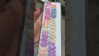 Translucent polymer clay photochromic jewelry agate faux stone #polymerclayearrings #glitter