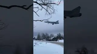В Беларусь прибыли МиГ-31К - носители гиперзвуковых ракет 