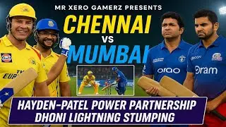 Chennai vs Mumbai | Hayden Power Hitting Show | Dhoni&rsquo;s Fastest Stumping Ever !