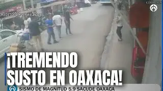 As&iacute; fue el sismo en Oaxaca, tambi&eacute;n se sinti&oacute; en CDMX pero no hubo alarma