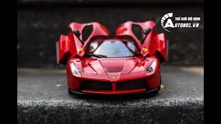 [REVIEW] MÔ HÌNH SIÊU XE THỂ THAO FERRARI LAFERRARI 1:18 BBURAGO[Autono1.com.vn]