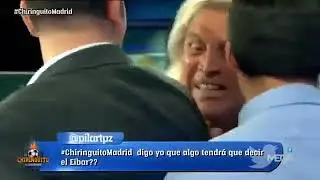 Hugo Gatti casi le pega a Crist&oacute;bal Soria