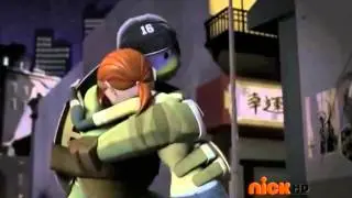 Tmnt 2012 April x Donnie Quiero decirte que te amo