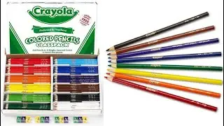 #crayola Colored Pencils, Bulk Classpack, Classroom Supplies, 12 Colors may vary, 240 Count