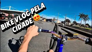 Bike vlog pela cidade 😍