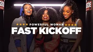 Powerful Woman Fast Kick-Off