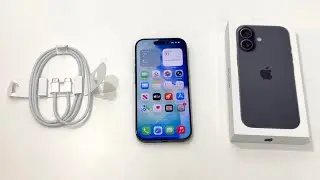 Распаковка iPhone 17: черный!