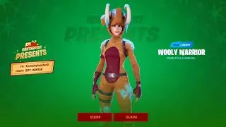 How to get the Wooly Warrior Mammoth Skin Early Fortnite Glitch!!!