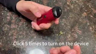 How to use Anlerr Palmer portable dry herb vaporizer for real flower?