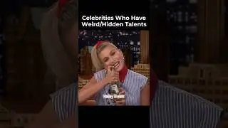 Celebrities Who Have Weird/Hidden Talents! 🌟🎭🎉