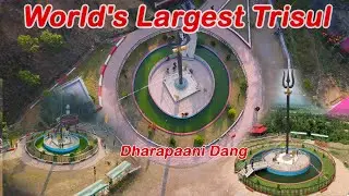 WORLD'S TALLEST TRISUL II DHARAPAANI DANG II CINEMATIC VIDEO II DRONE SHOT II