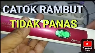Catokan rambut tidak panas part 1
