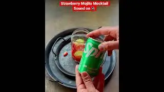 STRAWBERRY MOJITO MOCKTAIL is so easy to make! Super yum! Made with few easy ingredients. 😋