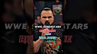 🥵WWE superstars Ring name and Real name🥵 #shorts