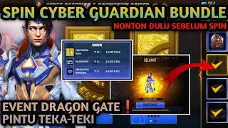 SPIN BUNDLE CYBER GUARDIAN FF || EVENT DRAGON GATE | PINTU TEKA- TEKI