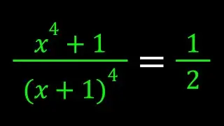 A Nice Rational Equation from Crux Mathematicorum