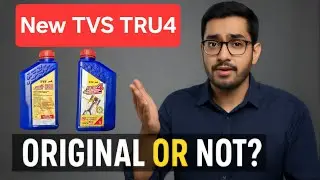 NEW TVS TRU4 Synthetic Engine Oil &ndash; Original or Fake? Full Review & Honest Verdict!