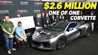 This One of One Corvette ZR1X Sold for $2 6 Million