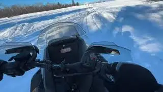 rippin my new 2025 ski doo backcountry 600 etec