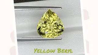 Yellow Beryl 7.53 cts #landmarkgems