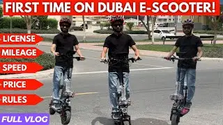 First Time Riding an E-Scooter in Dubai | Price, Rules, Fines, Speed, Charging | Full Guide 2025