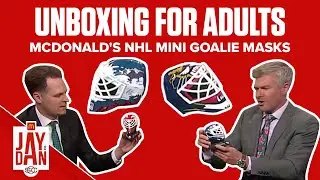 Do you remember these McDonald's NHL Mini Goalie Masks? | Unboxing for Adults