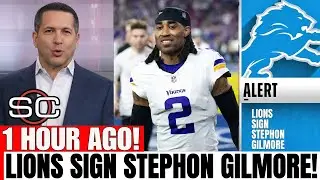 🚨URGENT NEWS! JUST HAPPENED! DEAL DONE! 3X PRO-BOWL STEPHON GILMORE IN LIONS! DETROIT LIONS NEWS!