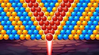 Bubble shooter game | Shooting bubble games | Android gameplay shoot bubble #bubbleshooter #games 